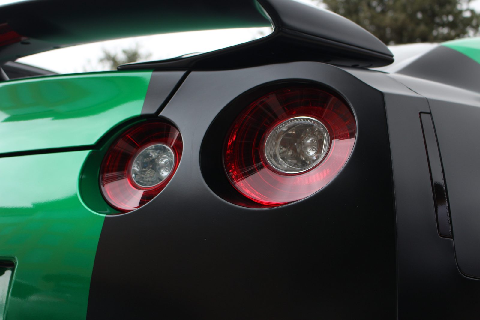 the green gt-r