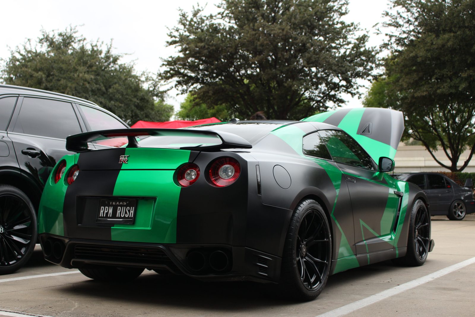 the green gt-r
