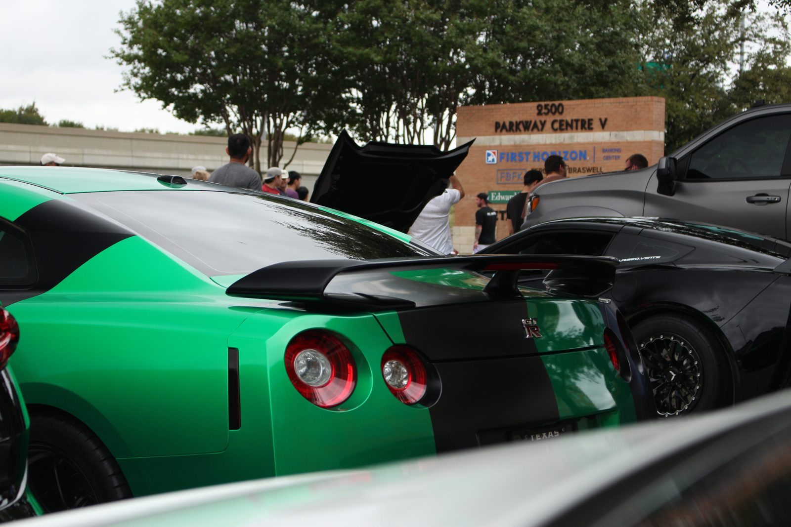 the green gt-r